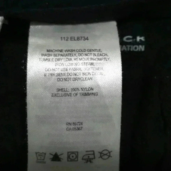 Columbia Roll-up hiking pants in Black sz 12 - Picture 7 of 8